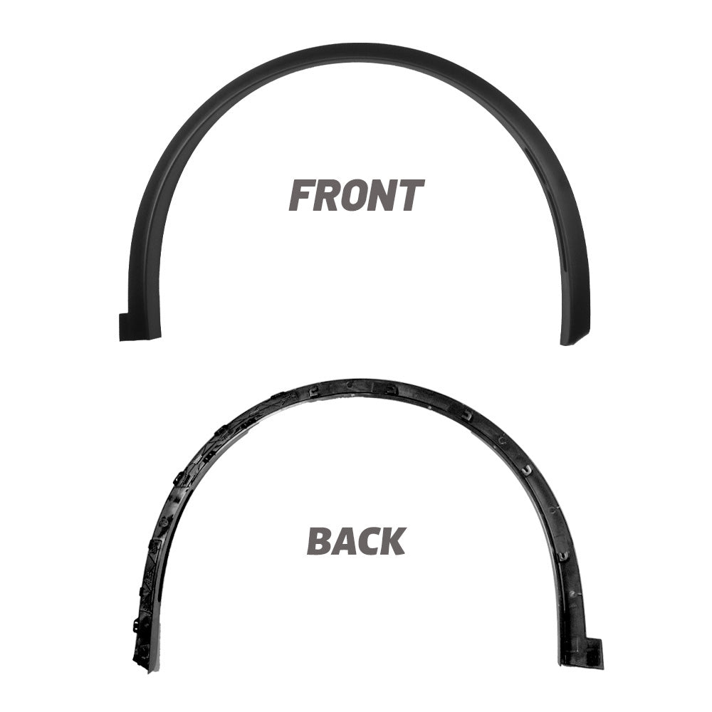Teslarm Model X New OEM Front Left Fender Flare Without Sensor Hole