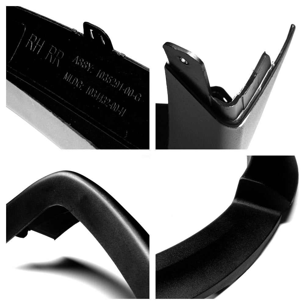 Teslarm Model X Rear Right Fender Wheel Flare Molding Trim